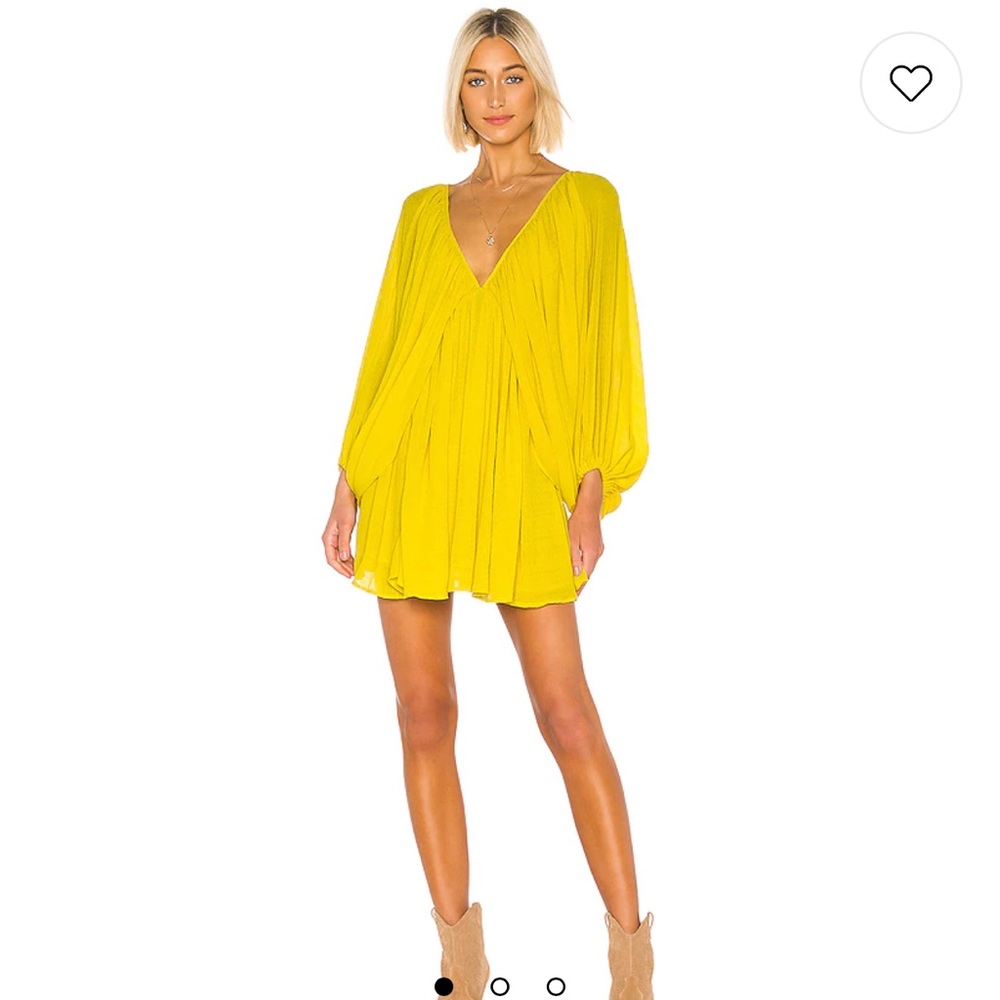 ISO Tulsrosa Nola Dress in Vibrant Yellow